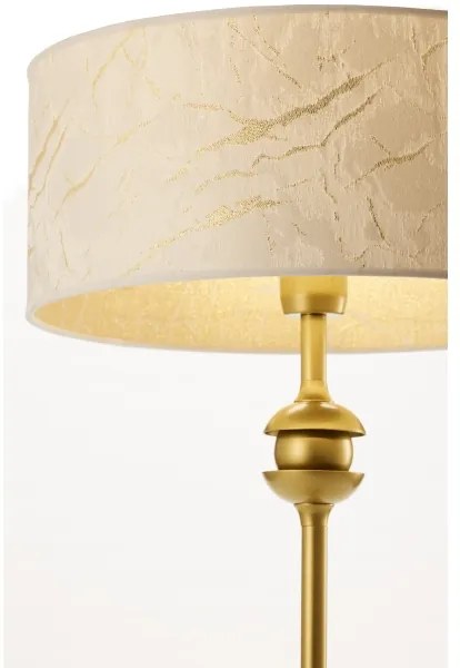 Jupiter 2112 - Lampă de masă KASZMIR 1xE27/15W/230V alb/auriu, decor marmură