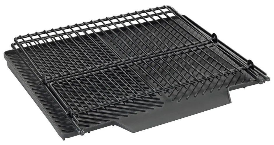 Scurgător vase Wenko Nelia, 34 x 40 cm, gri