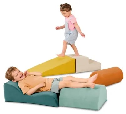 Blocuri din spumă pentru copii B-Toys MAXI WONDERSHAPES 5 buc.