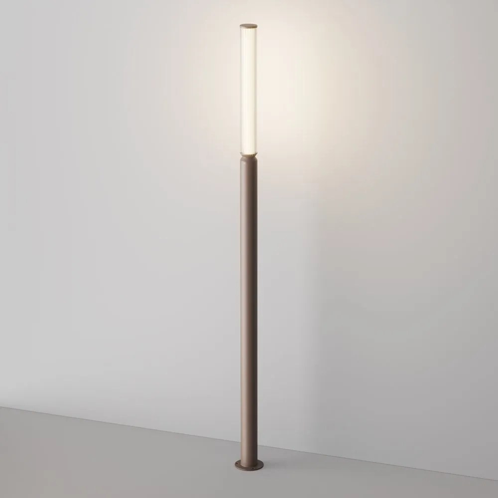 Stalp LED iluminat exterior IP65 Lit maro H-198,5cm