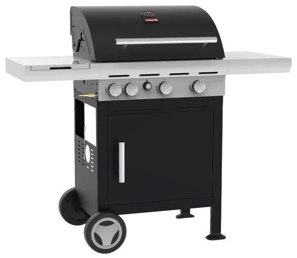 Barbecook BC-GAS-2003 Spring 3212 grătar pe gaz cu depozitare, arzător lateral, 133x57x115cm