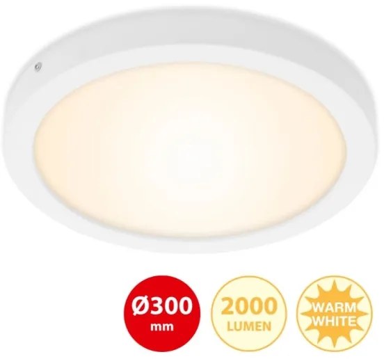 Plafonieră LED FIRE LED/21W/230V Briloner 7141-016
