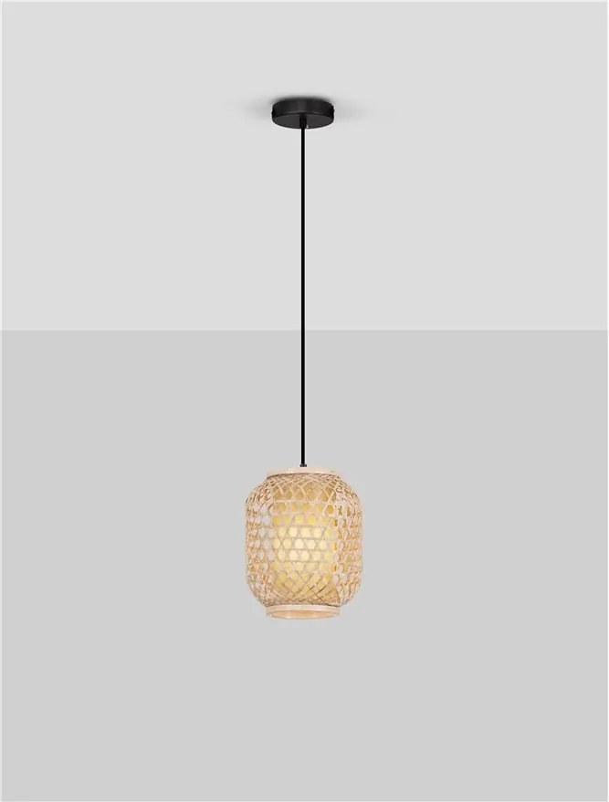 Pendul ratan decorativ design natural ASMA