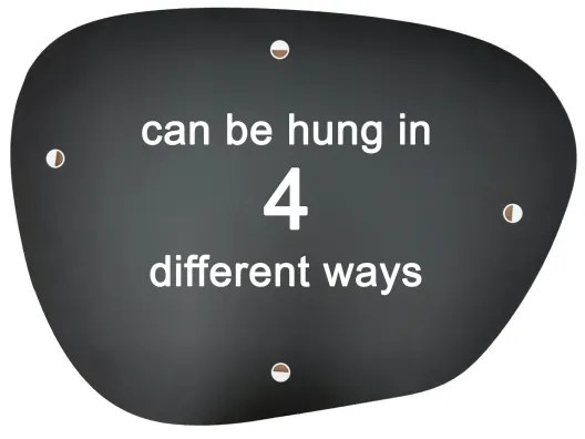 Oglindă de perete AMORPHOUS 70x90 cm