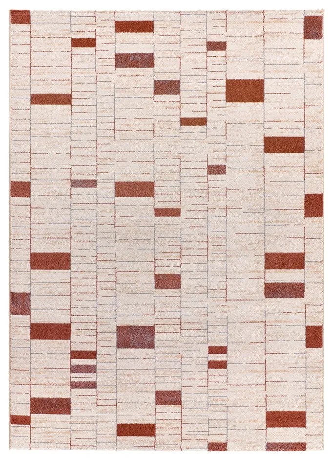 Covor cărămiziu-crem 80x150 cm Beruti – Universal