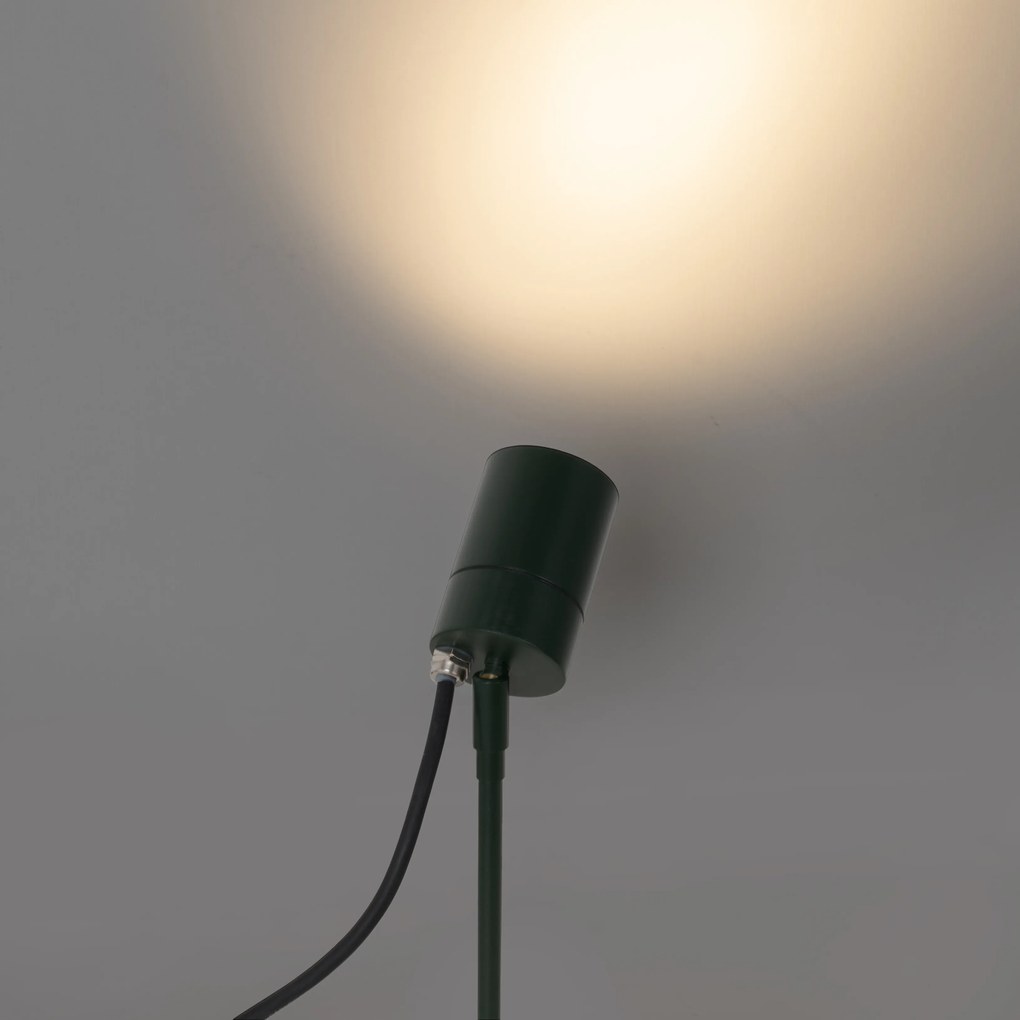 Spike spot verde închis reglabil IP44 - Solo