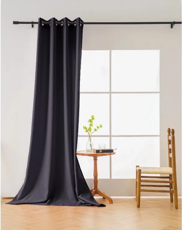 Perdea OXFORD LIGHT 140x250 cm, gri inchis Agatat: Rejansa