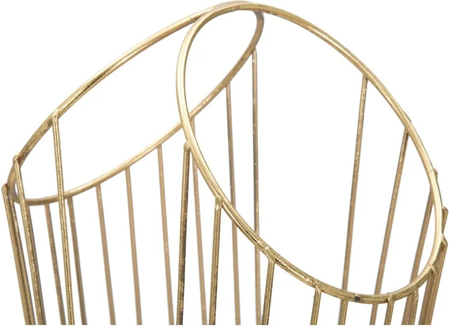 Suport pentru umbrele Mauro Ferretti, înălțime 60 cm, auriu