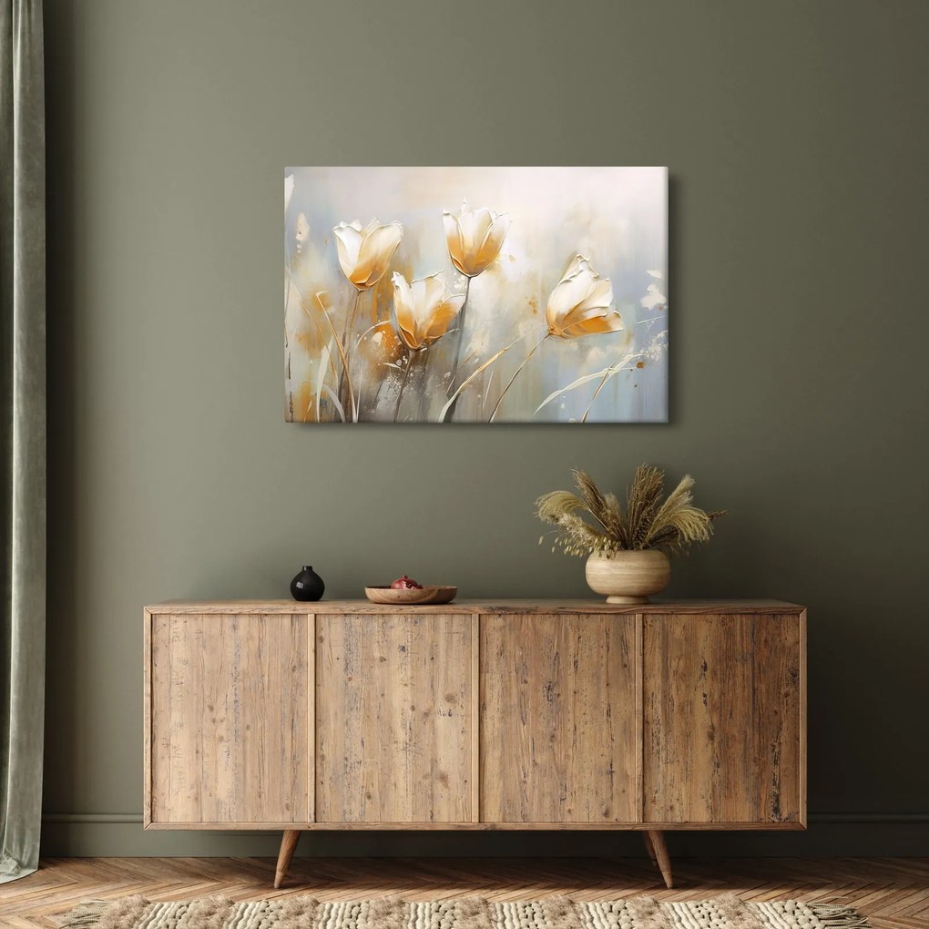 Tablou - Pictura de lalele (90x60 cm)