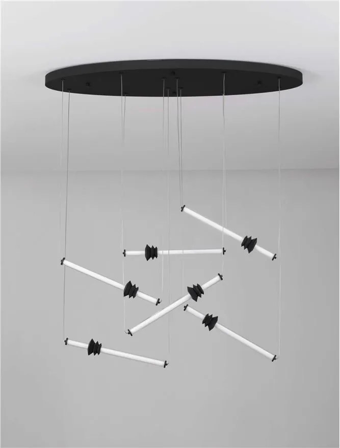Lustra LED casa scarii design modern ATMOSFERA