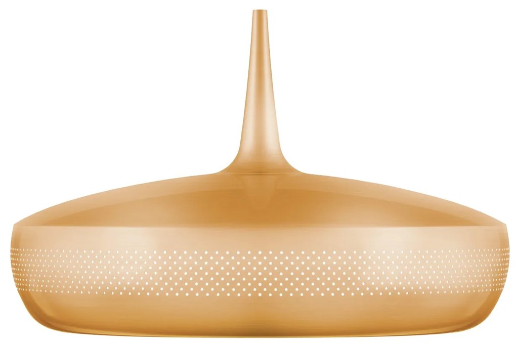 Abajur metalic design retro Clava Dine, Brushed Brass