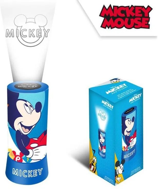 Disney Mickey 2 în 1 proiector, lampă, lumină de noapte