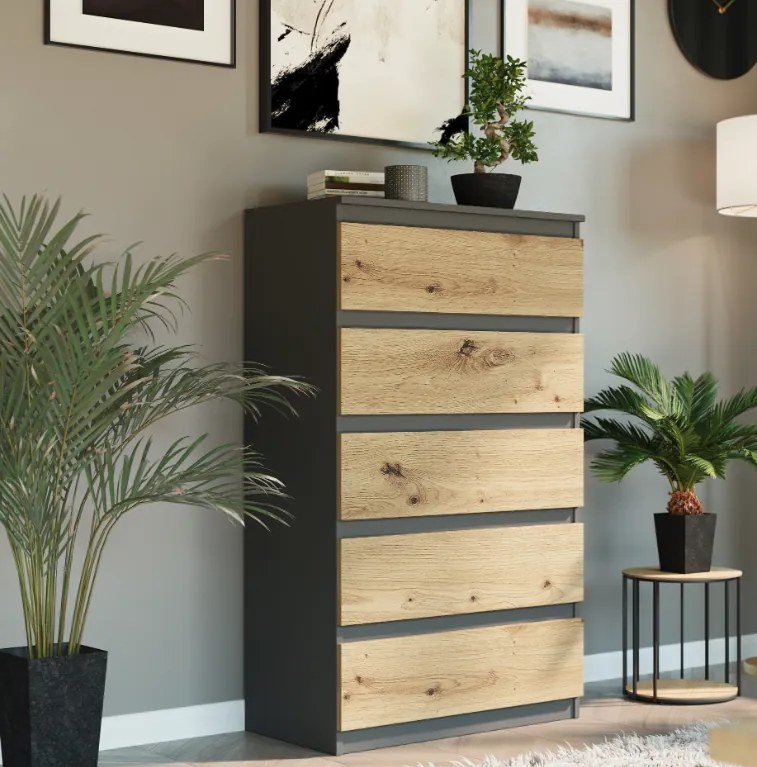 Comoda înaltă R-5 - diferite variante de culoare artisan