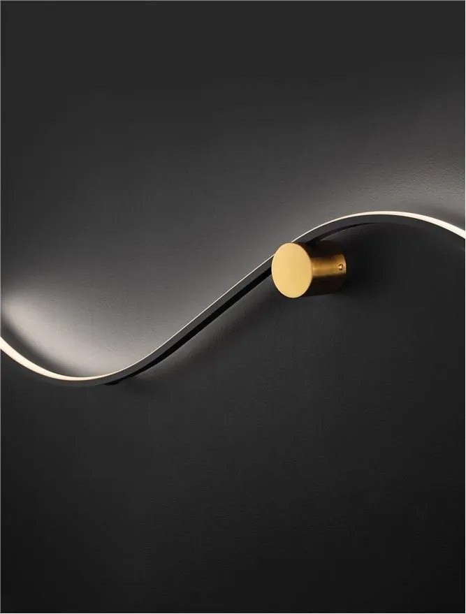 Aplica de perete cu lumina ambientala LED Wave