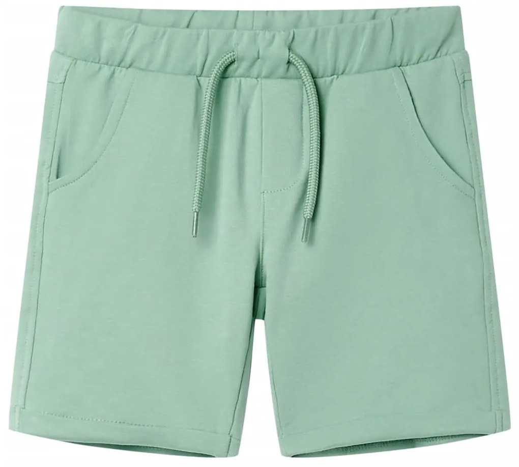 Pantaloni scurți pentru copii cu șnur, kaki deschis, 104