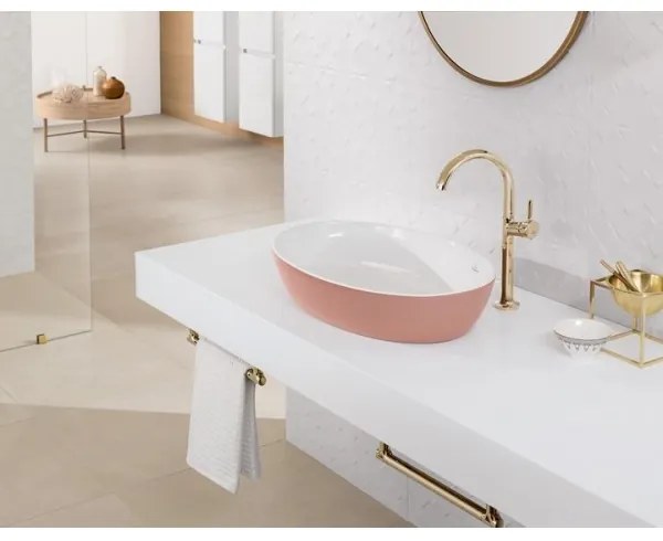 Lavoar pe blat, Villeroy&amp;Boch Artis, material TitanCeram, 61x41cm, Powder, 419861BCT0
