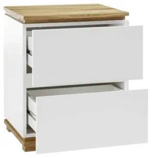 Noptieră JAVIN albă