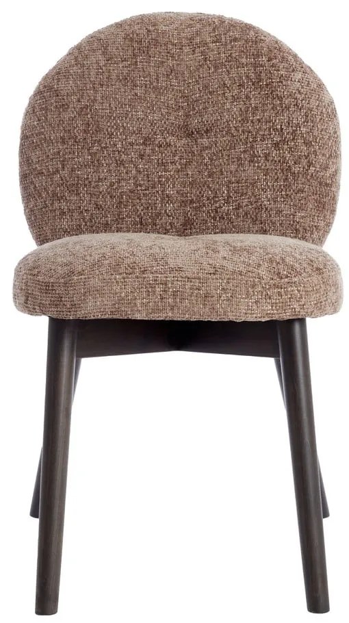 Set de scaune de sufragerie maro 2 buc. tapițat Sinosa – Light &amp; Living