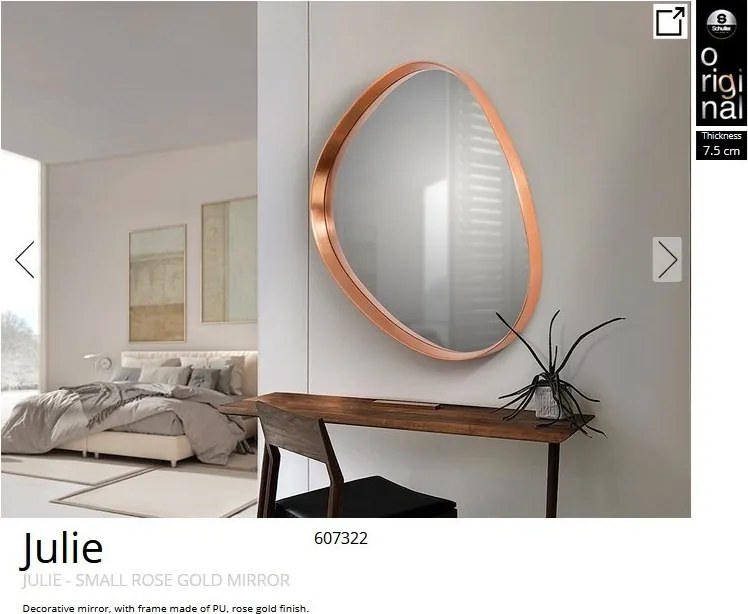 Oglinda decorativa 76x92cm Julie