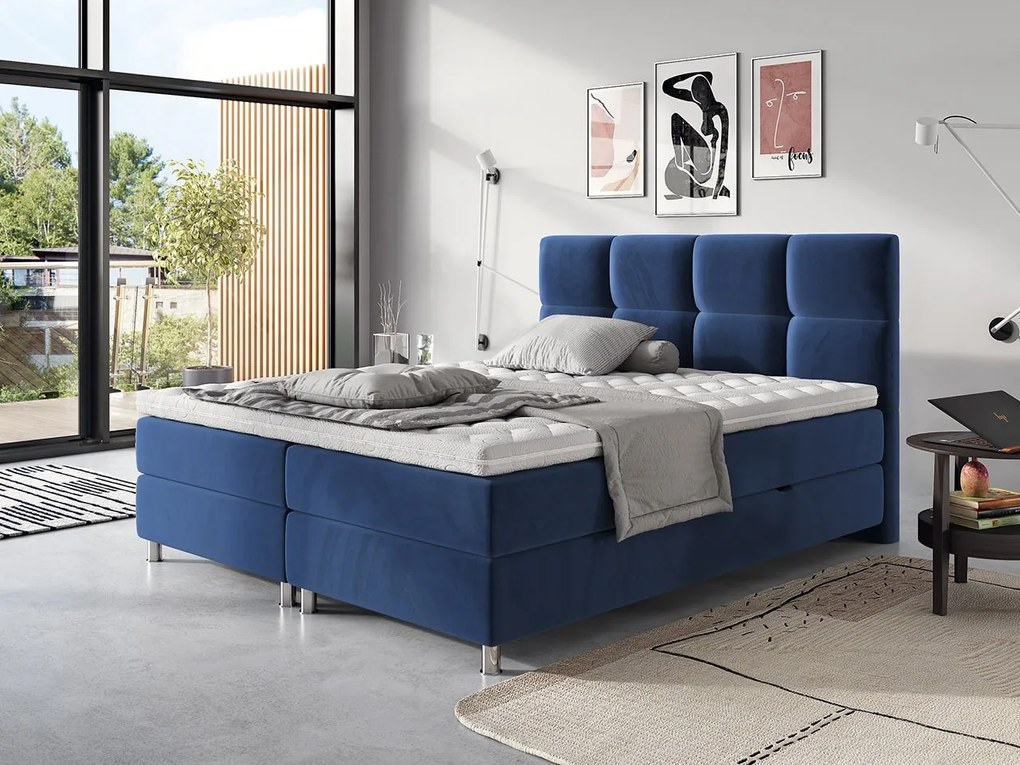 Pat matrimonial Boxspring 180 cm Amarydia (fresh 11). 1054289