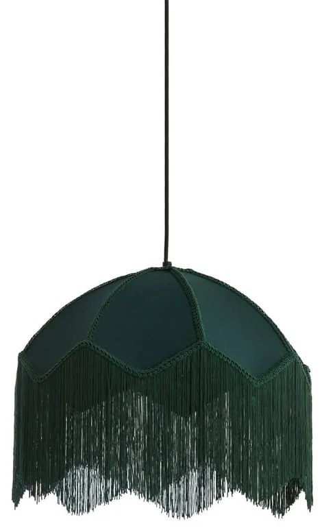 Lustră în culoarea petrol cu abajur textil ø 40 cm Malacia – Light &amp; Living