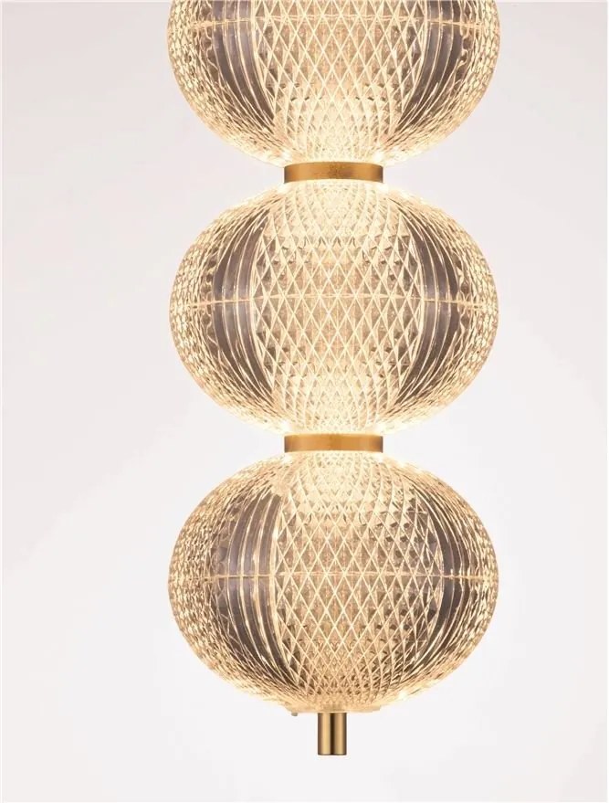 Lustra LED suspendata deosebita design modern KLELIA