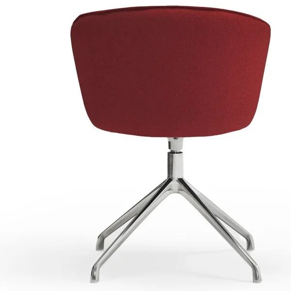 Set de scaune de sufragerie burgundy 2 buc. tapițat Add – Teulat