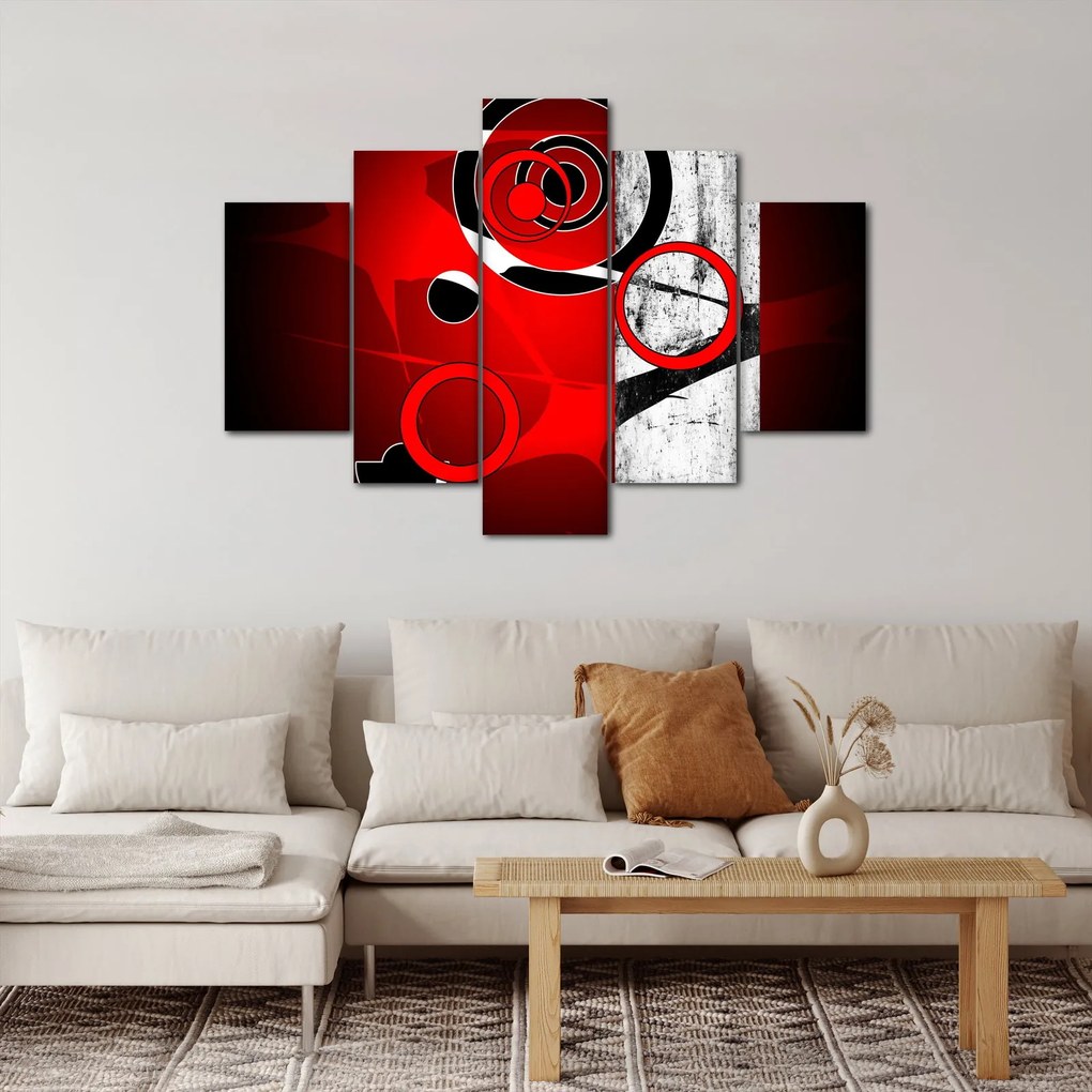 Tablou cu abstracție (150x105 cm)