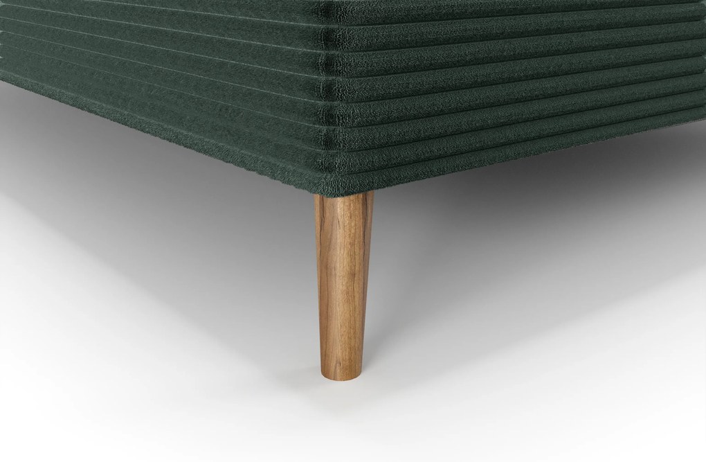 Pat de o persoană 120 cm Napoli Bonell (verde) (cu somieră, cu sp. depozitare). 1082435