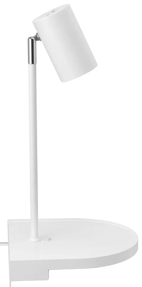 Aplica de perete, directionabila, port usb, design modern CODY alb 2112001001 NL