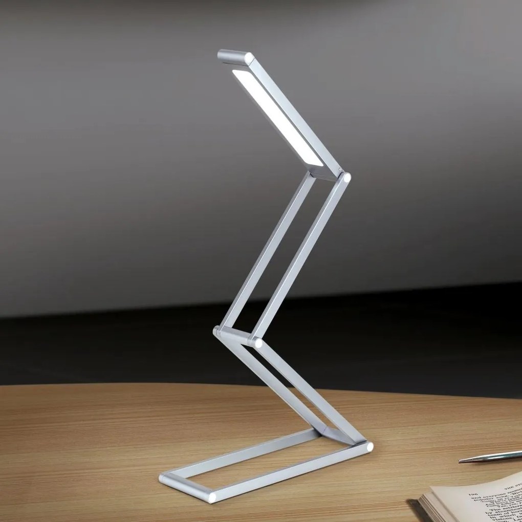 Lampa LED de birou reglabila cu baterie FALTO anthracite