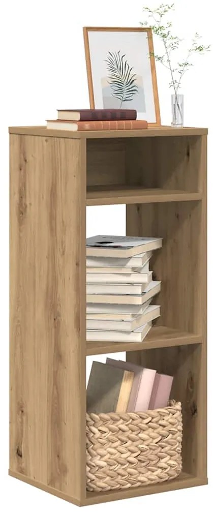 vidaXL Bibliotecă, stejar artizanal, 34x31x80 cm, lemn prelucrat