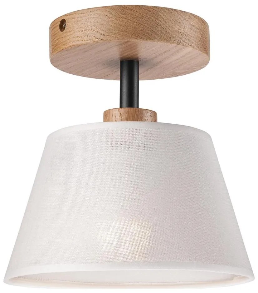 Lustră aplicată Brilagi ANTHONY 1xE14/60W/230V stejar/alb