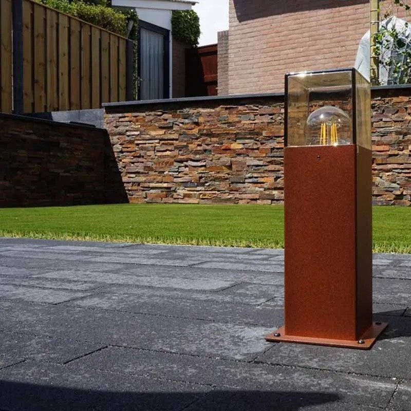 Lampă de podea industrială pentru exterior maro ruginiu 30 cm IP44 - Denmark