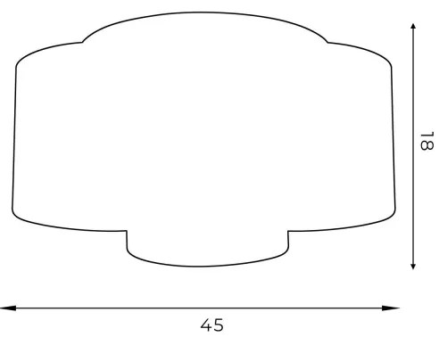 Lustră aplicată ARDEN 3xE27/60W/230V neagră/albă