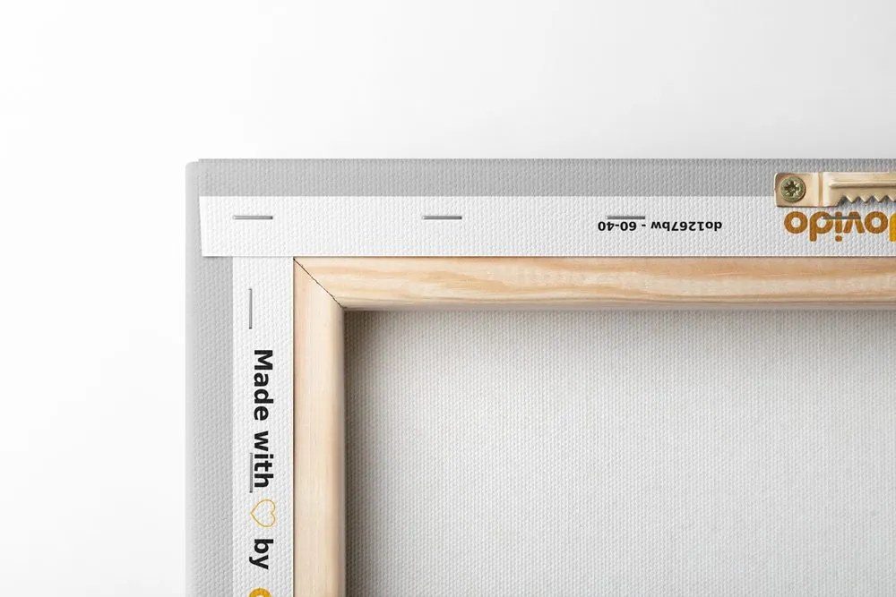 Tablou cocktail de lapte în design alb-negru