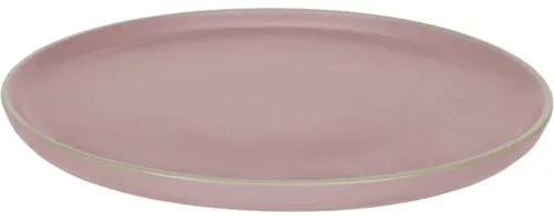 Farfurie pentru desert Magnus, 21 cm, roz,  din ceramică