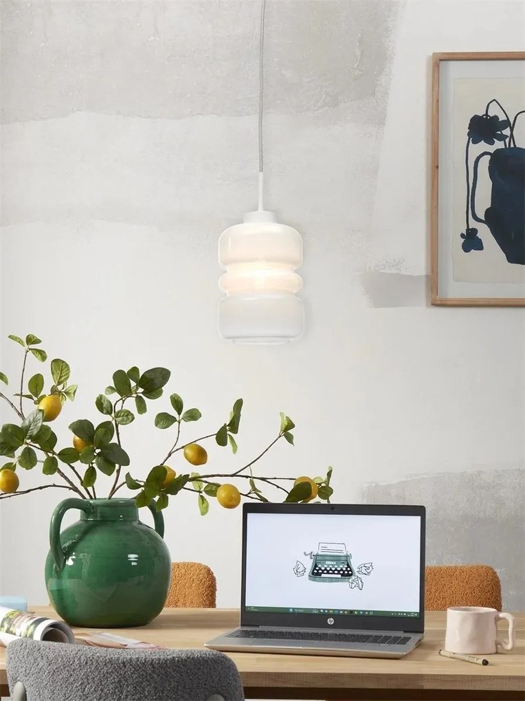 Pendul design decorativ Verona gradient/alb