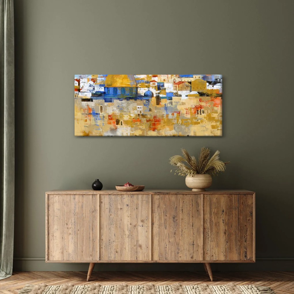 Tablou - Zidul plângerii, Ierusalim, Israel (120x50 cm)