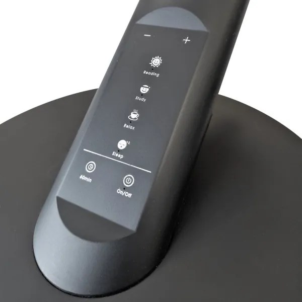 Lampă LED tactilă dimabilă OPTIMUM LED/7W/230V 3000/4000/6000K negru