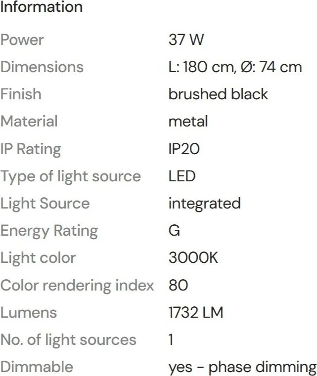 Lustra LED design circular Cayenne 80cm