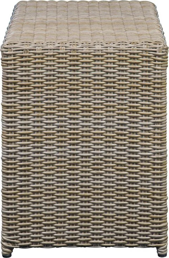 Set mobilier de grădină bej/maro deschis pentru 2 persoane Modular – Unique Furniture