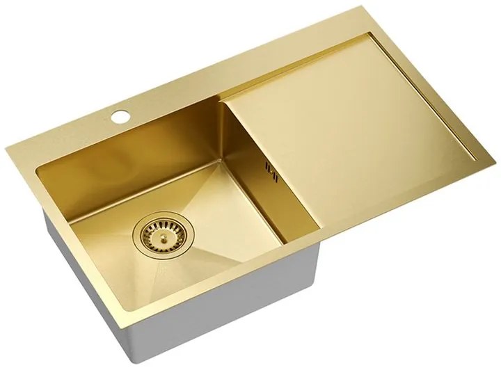 Chiuveta inox RUSSEL 111 auriu