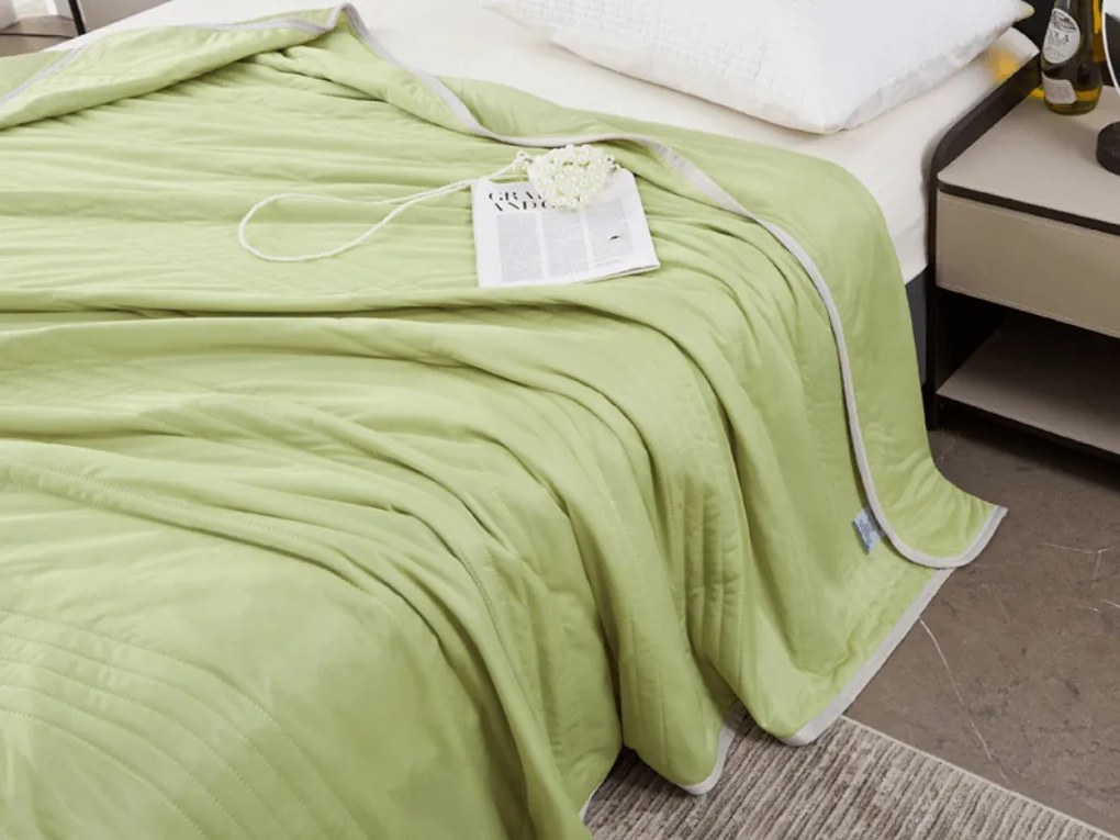 Pilota de vara racoritoare CELIA, verde Dimensiune: 140 x 200 cm