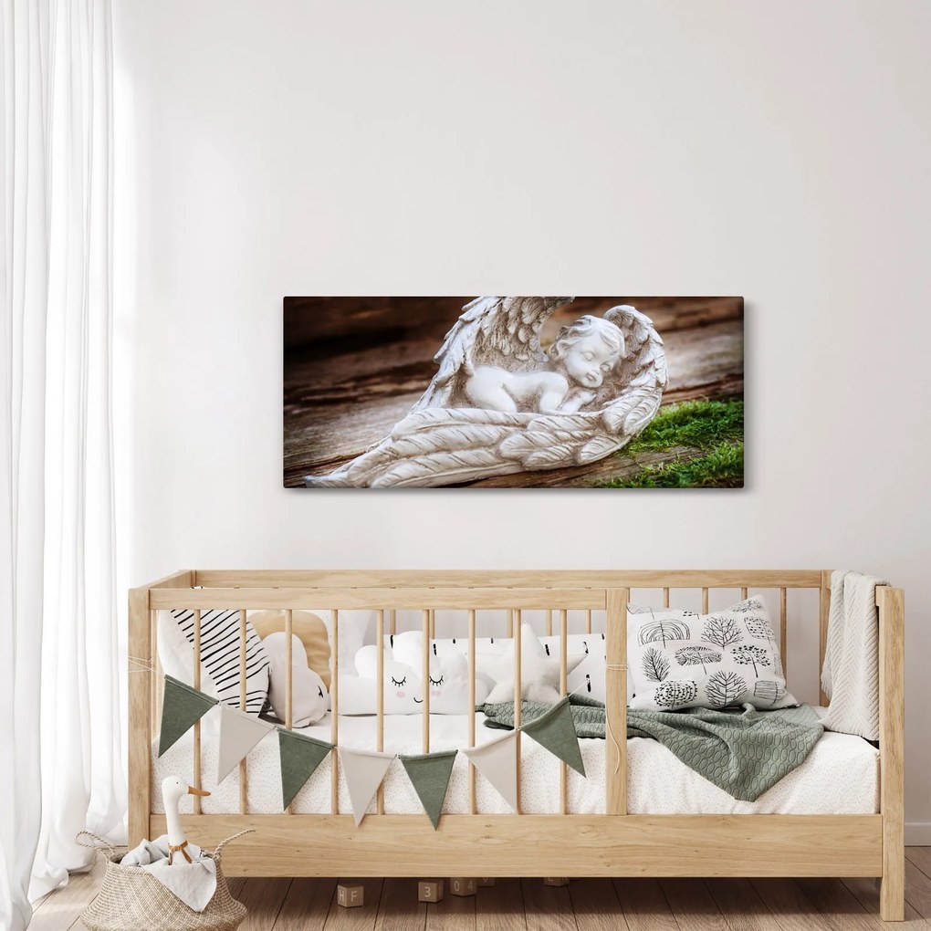 Tablou - Îngeraș dormind (120x50 cm)