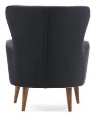 Fotoliu cu aripi NEKO antracit