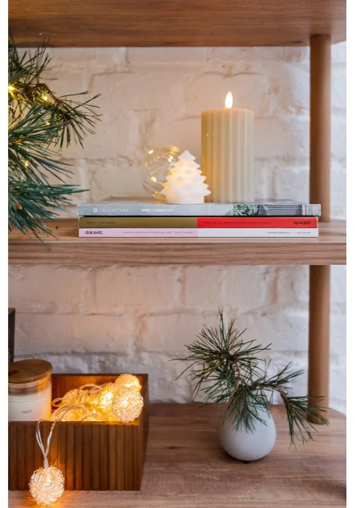 Lumânare LED (înălțime 15 cm) Flamme Stripe – Star Trading