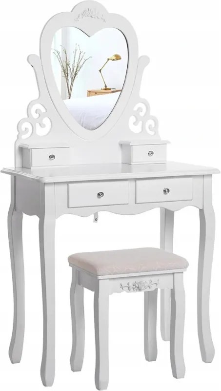 Masă de toaletă Princess WHITE