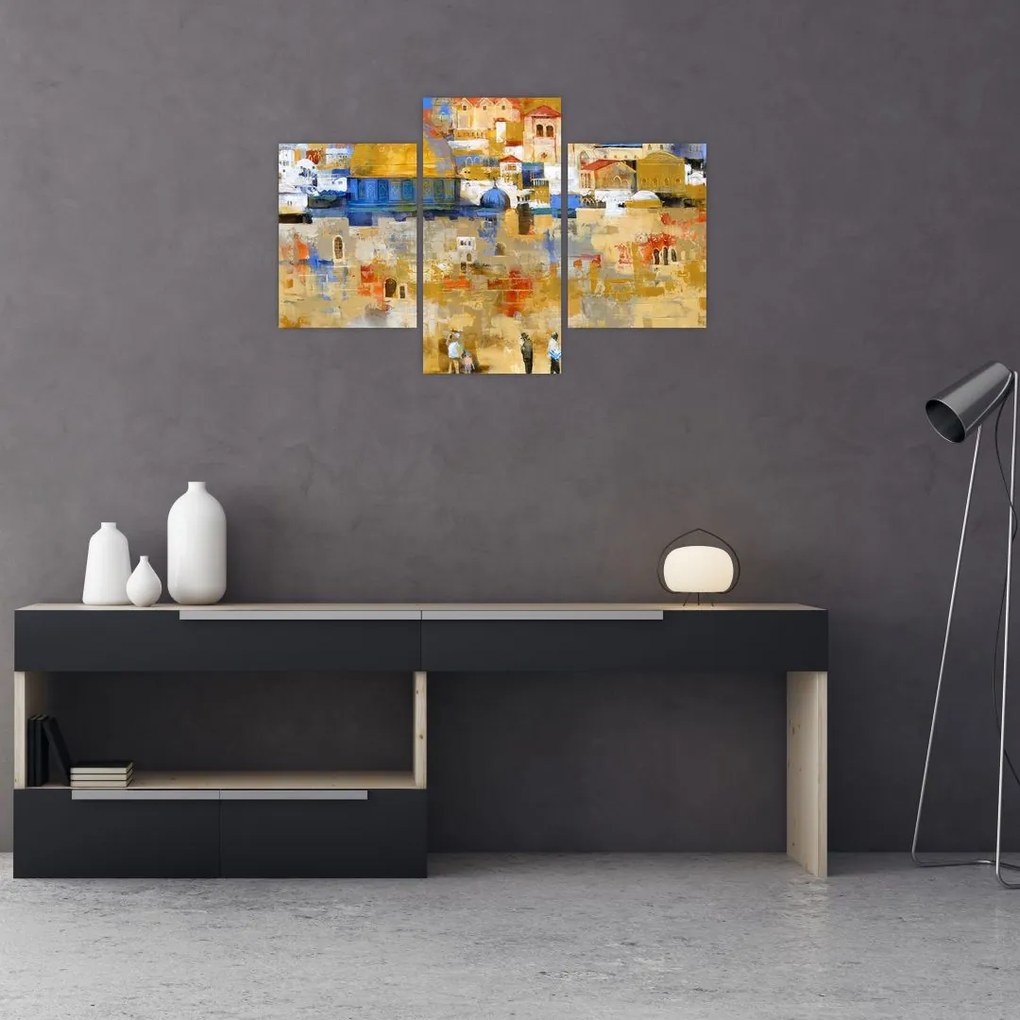 Tablou - Zidul plângerii, Ierusalim, Israel (90x60 cm)