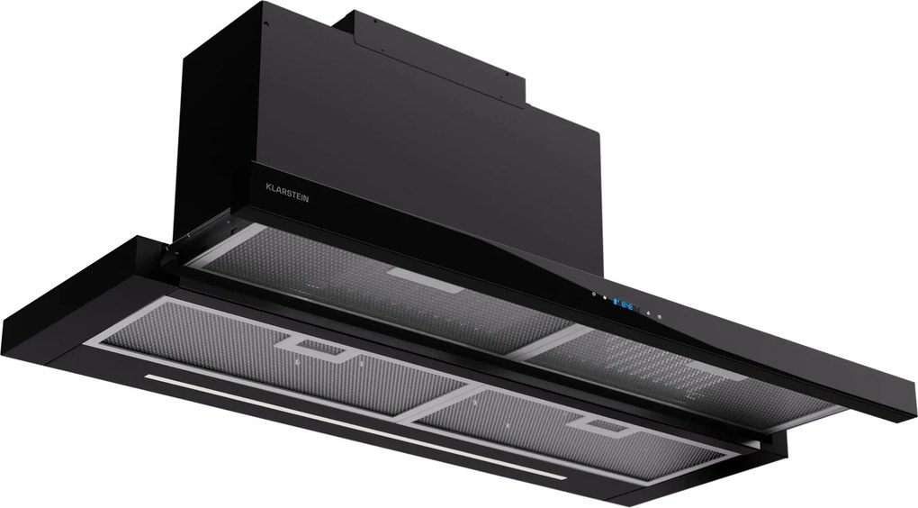 Klarstein Mariana Neo 90 hotă plată 90cm 640 m³/h evacuare aer LED